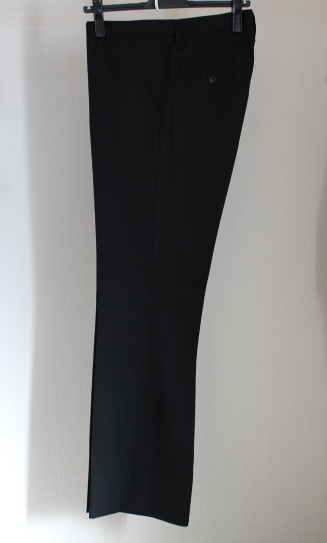 未使用✨希少 ラウンジリザード スーツ 無地 ジャケット パンツ 黒 ３(L)