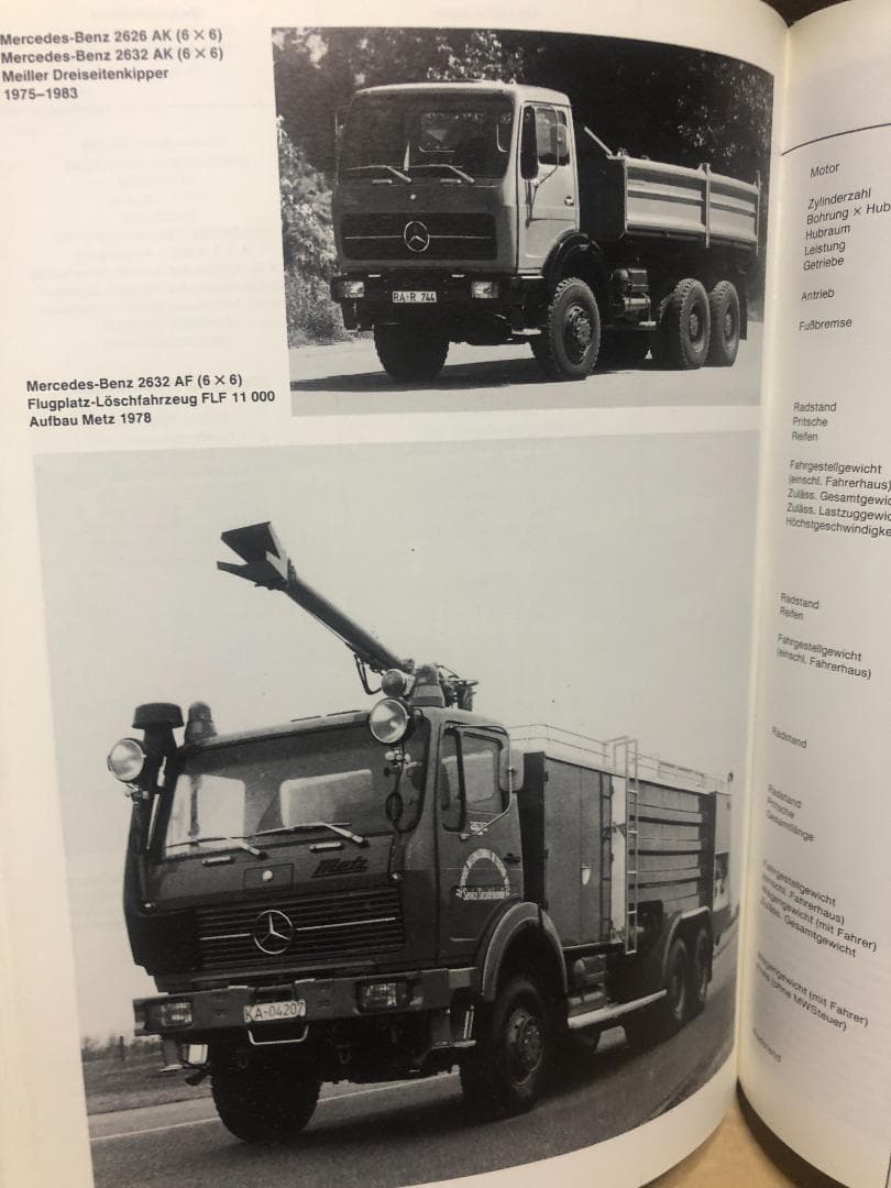 洋書 MERCEDES BENZ LASTWAGEN und OMNIBUSSE