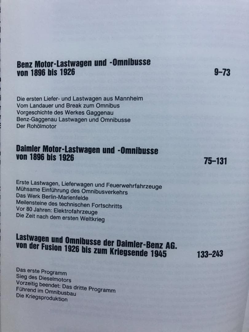 洋書 MERCEDES BENZ LASTWAGEN und OMNIBUSSE