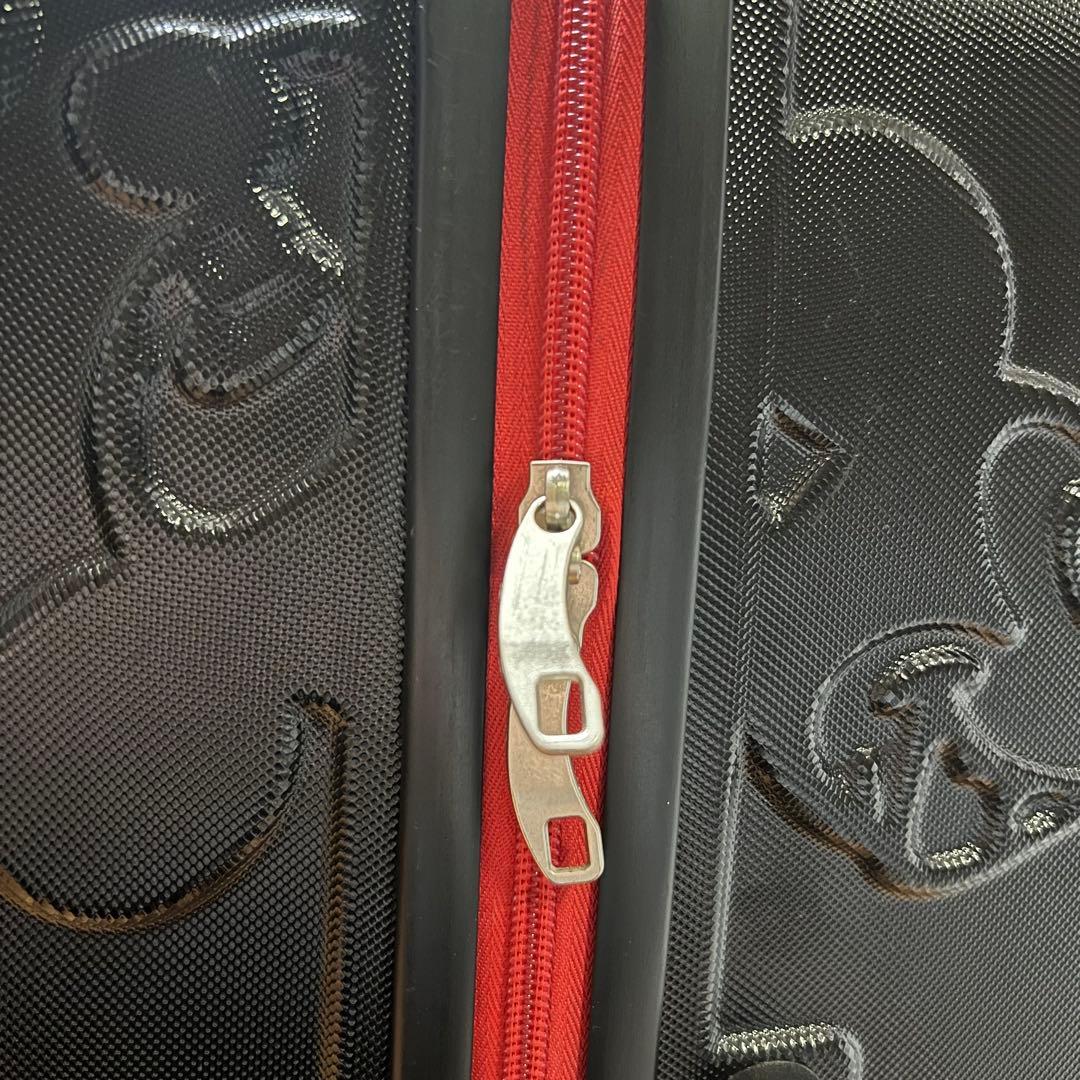 ディズニー　ミッキーマウス　スーツケース Lサイズ　黒　ブラック　軽量　4輪