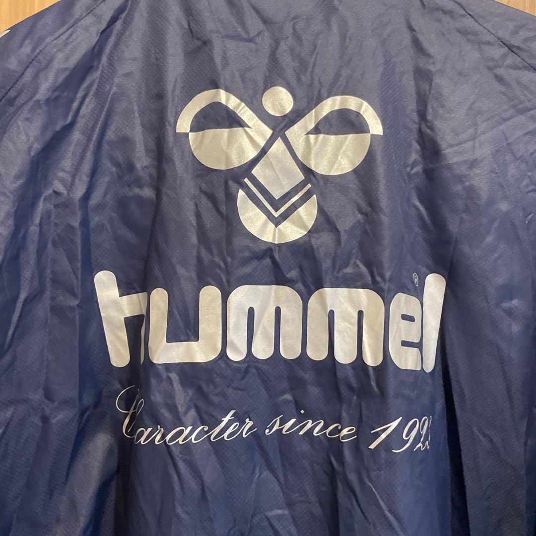 ホ　hummel ネイビーウィンドブレーカー