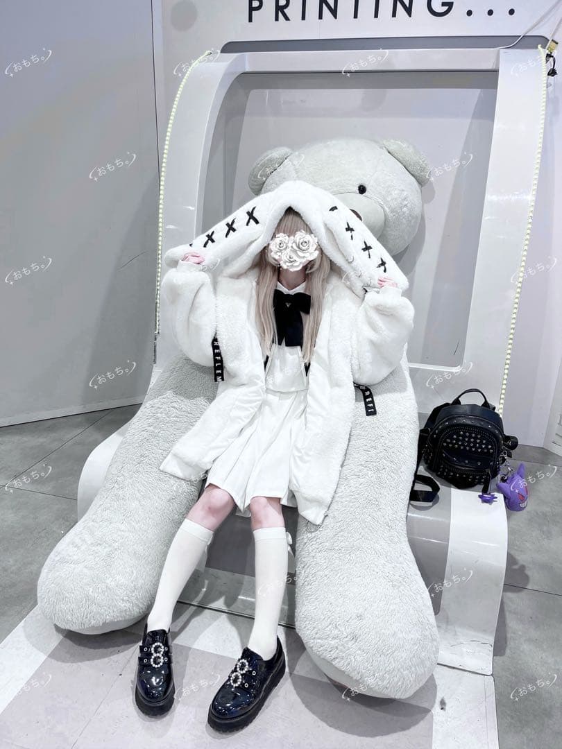 【着画あり】REFLEM うさ耳アウター うさ耳パーカー