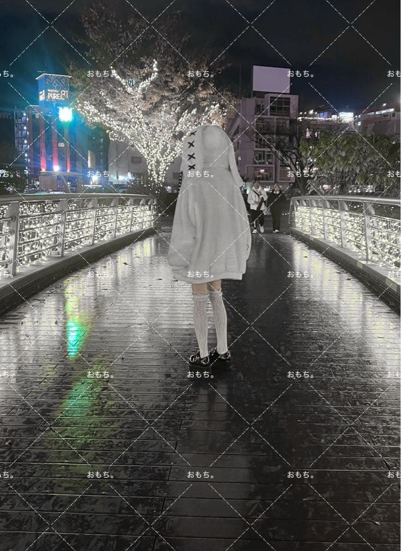 【着画あり】REFLEM うさ耳アウター うさ耳パーカー