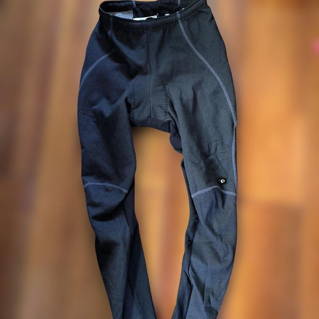 冬季の自転車用パールイズミ　5点セット_サイズS_ブラック