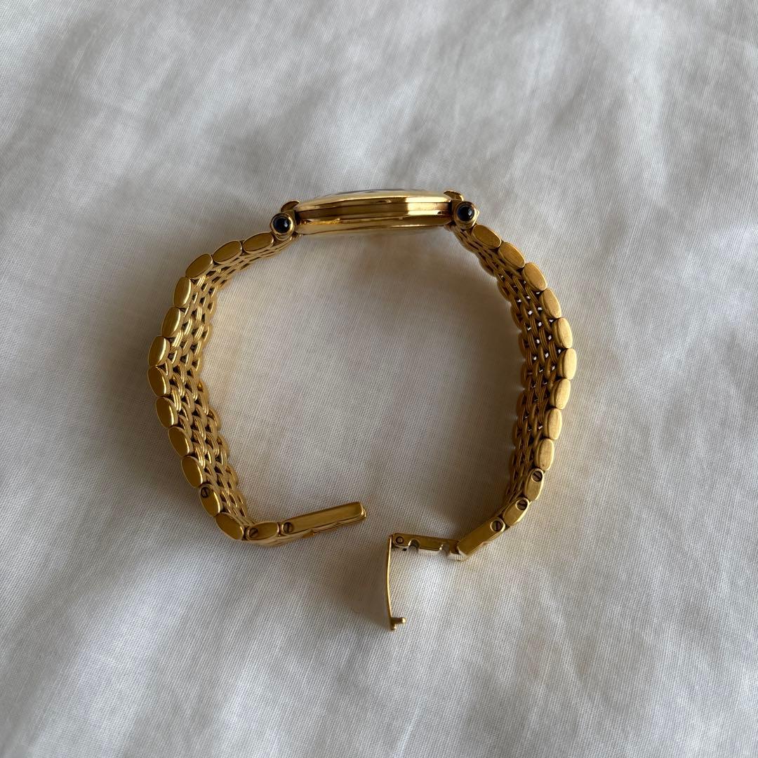 【稼働品】Christian Dior レディース腕時計内周15.5cm 調整可