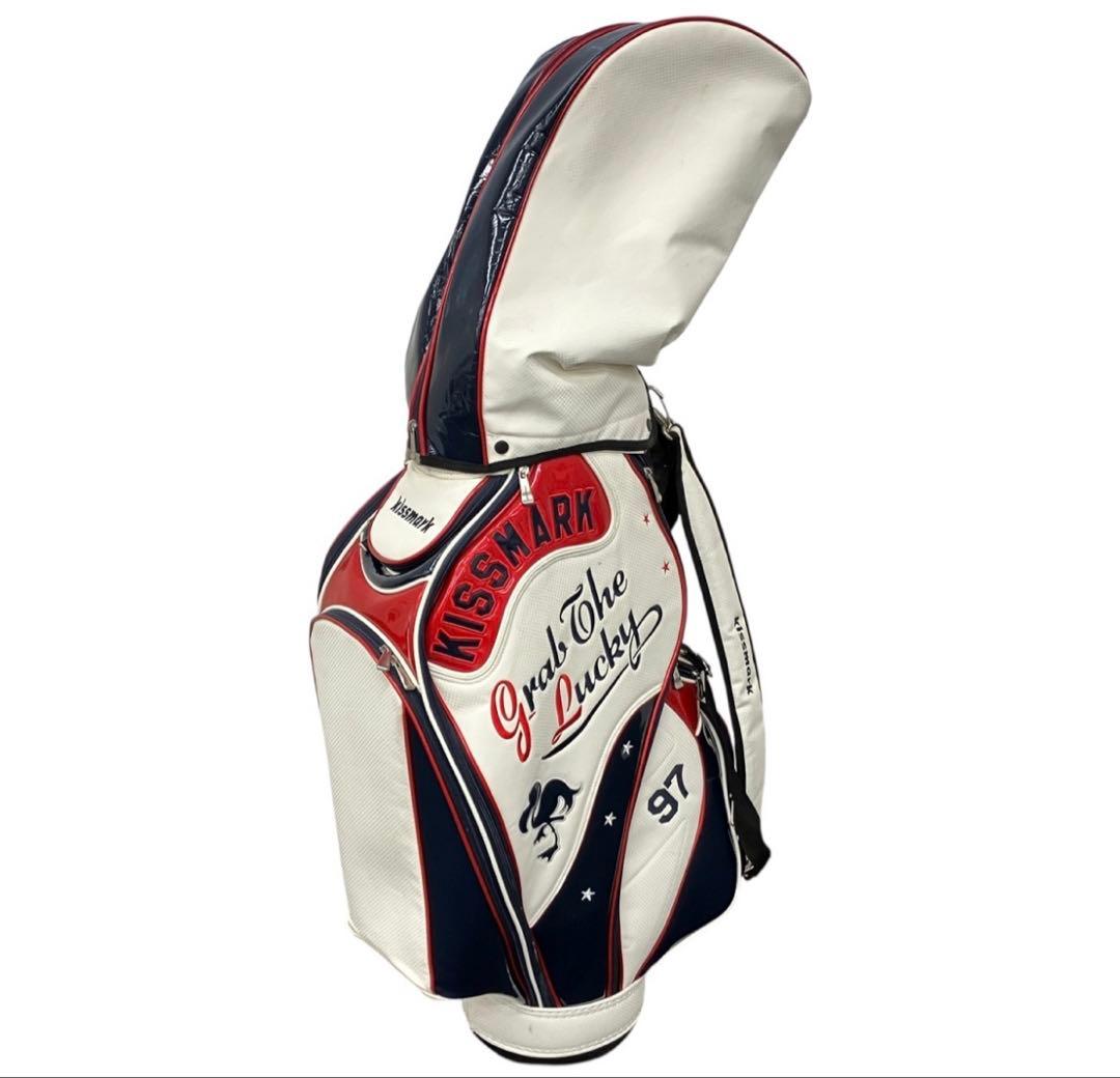 稀少品Kissmark Grab The Lucky 97 キャディバッグ9型