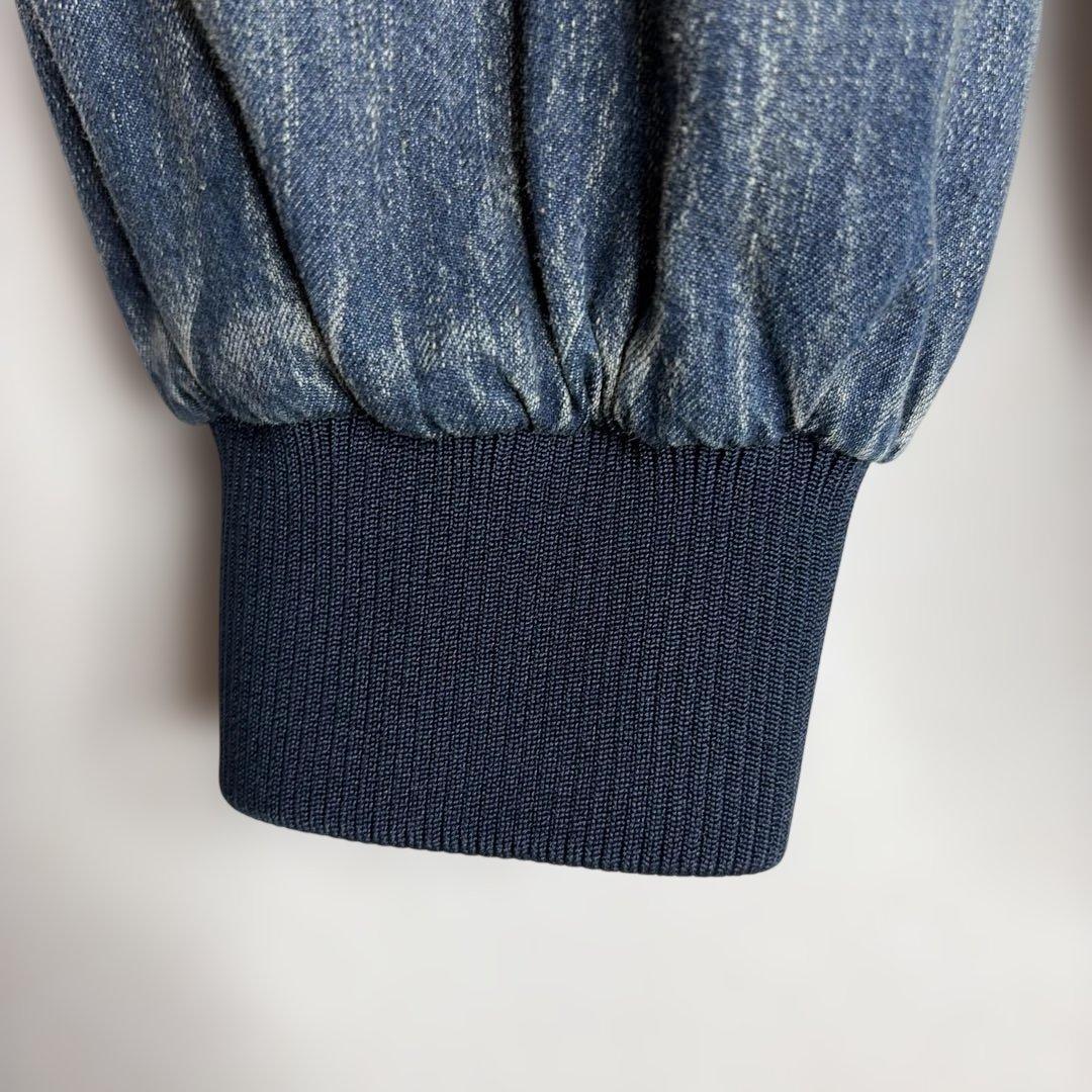 アヤン　ayane Vネック裏キルトダンガリージャケット