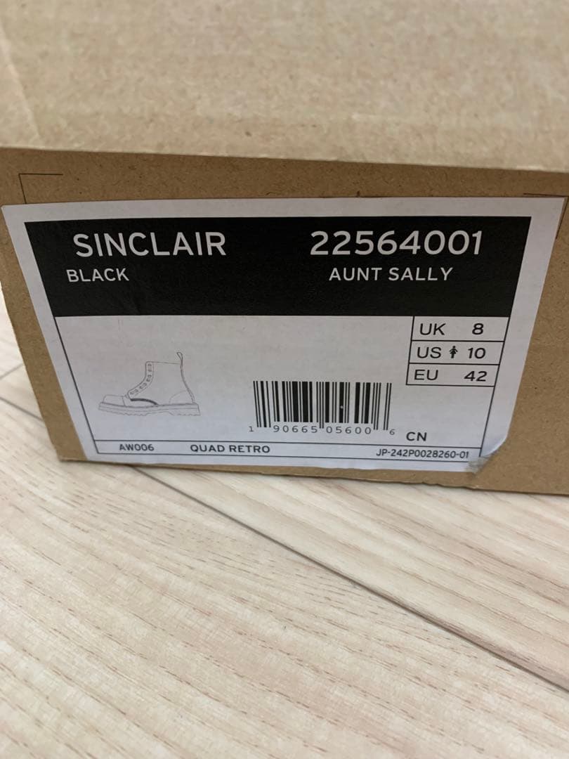 hyde着 Dr. Martens SINCLAIR シンクレア UK8