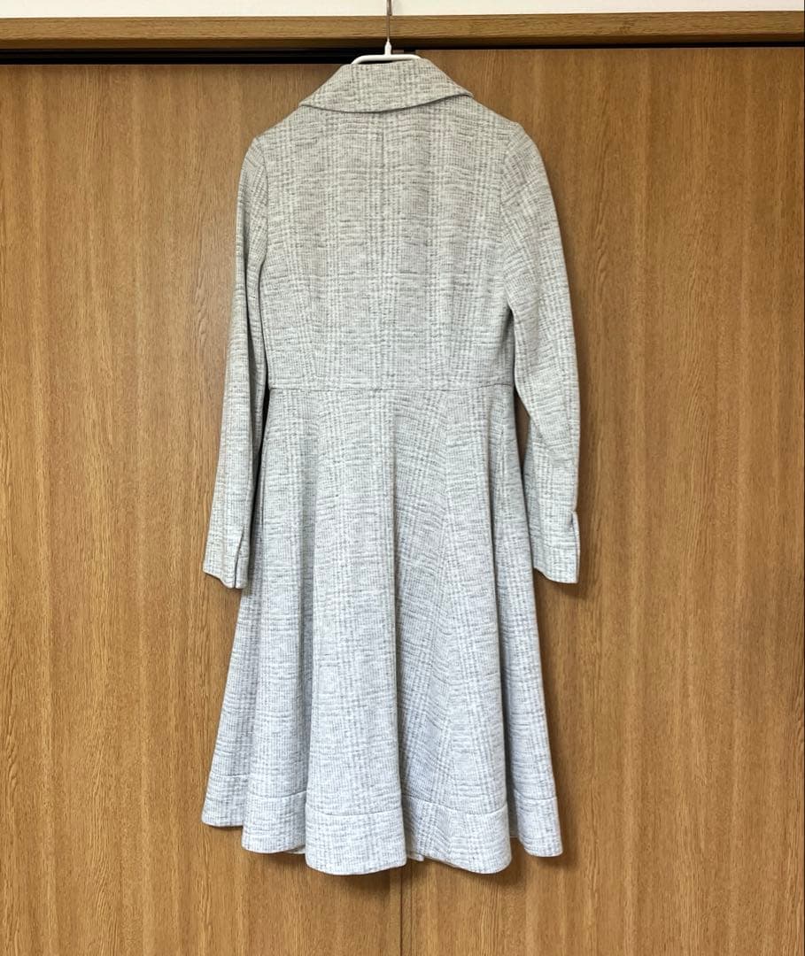 kay me ケイミー　グレンチェックコート(グレー)