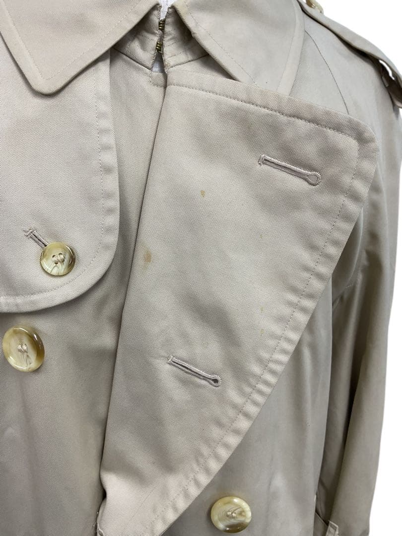 F7613 バーバリーズ　 Burberrys トレンチコート　ベージュ