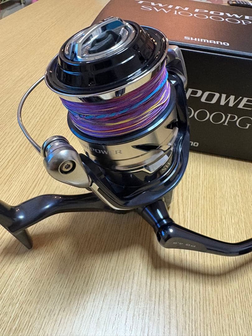 21ツインパワーSW10000PG 超美品 PE5号