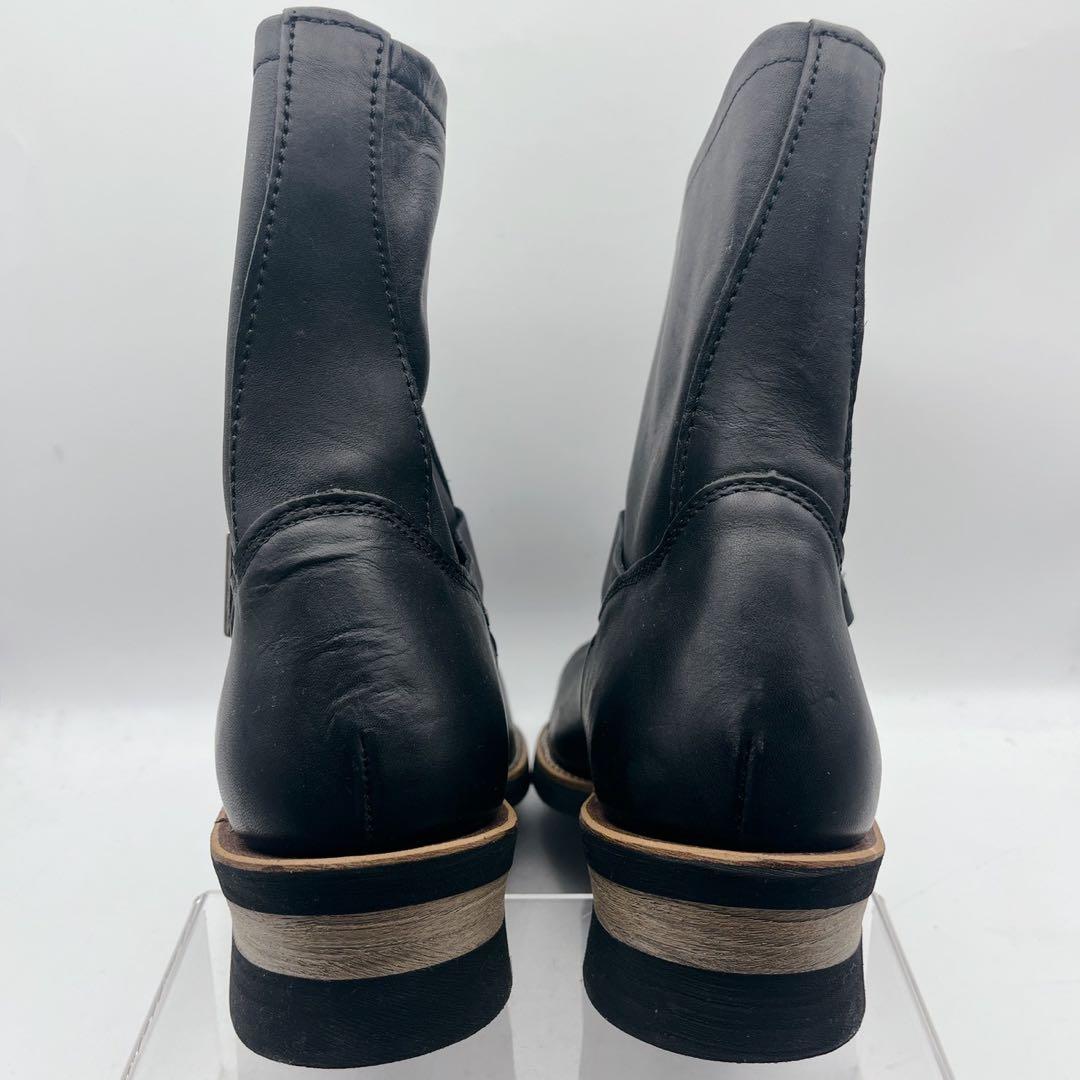 希少サイズ❗️極美品✨ホーキンス エンジニアブーツ 黒 29cm レザー 本革