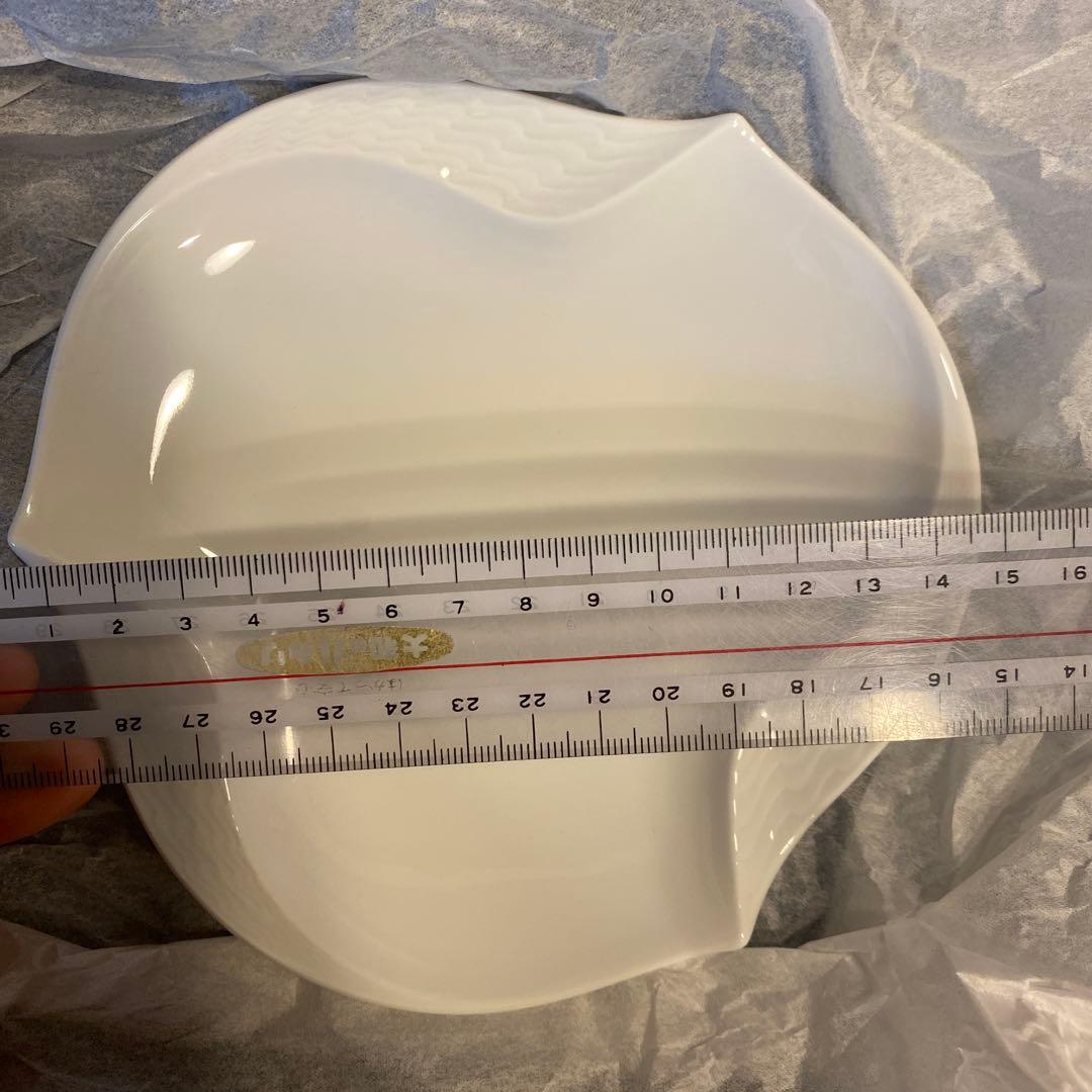 マイセンMEISSEN 波の戯れ皿 2枚セット 未使用品箱付き