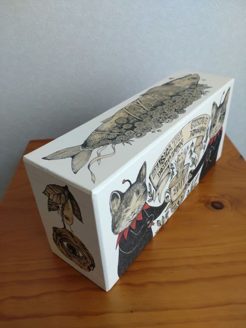 レア★ヒグチユウコ★ムジカティー 紅茶 空缶&箱 2017