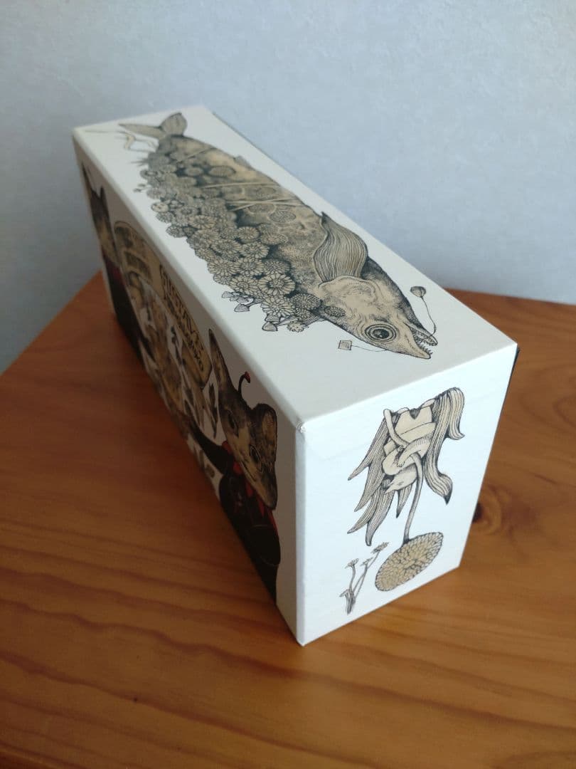 レア★ヒグチユウコ★ムジカティー 紅茶 空缶&箱 2017