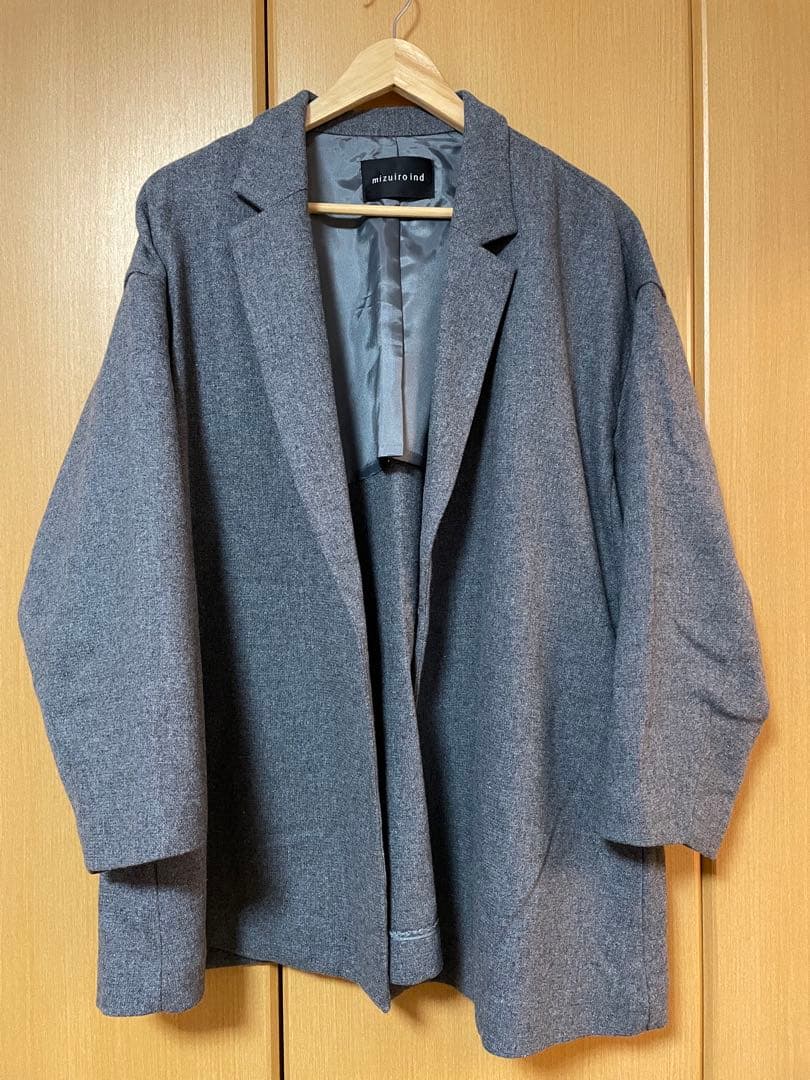 ウールブレンドテーラードジャケット