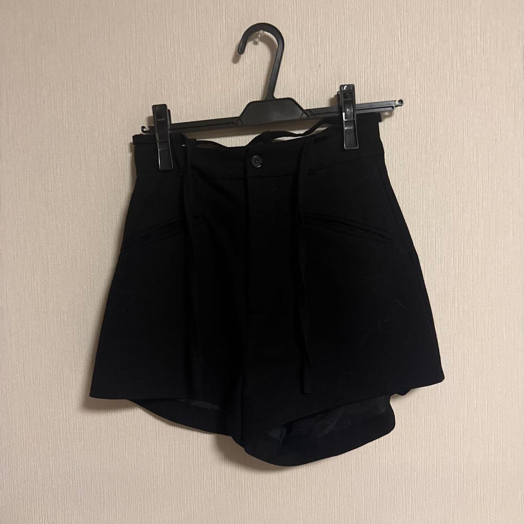 パンツ melt the lady slope strap short pants M