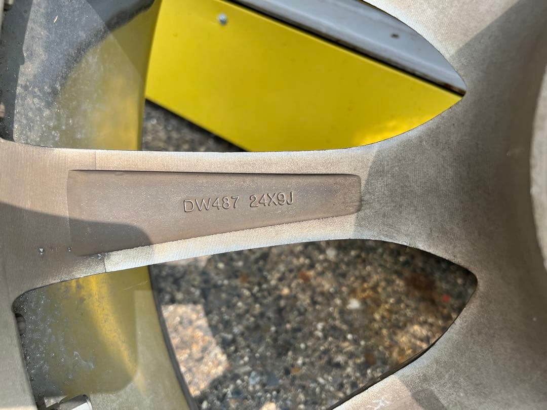 MSJ　LEXANI 24インチ ブラック アルミホイール 4本セット