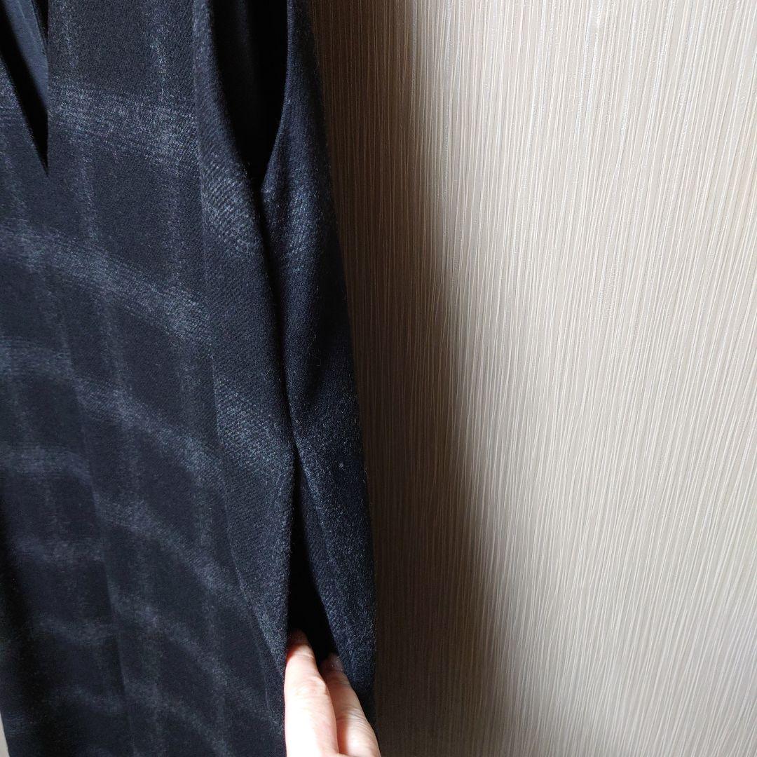 マ*君様 アドーア チェック ワンピース ジャンパースカート 38