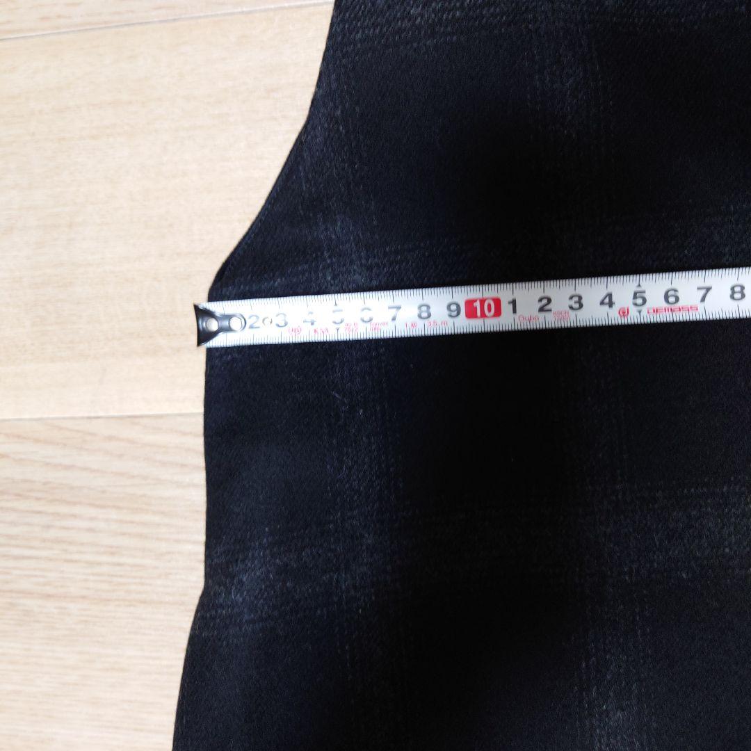 マ*君様 アドーア チェック ワンピース ジャンパースカート 38