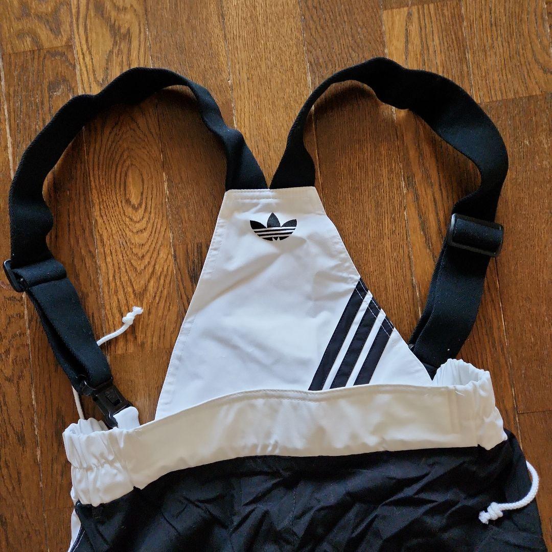 adidas　アディダス　スノーボード　スキーウェア　上下セット　S　白×黒×赤