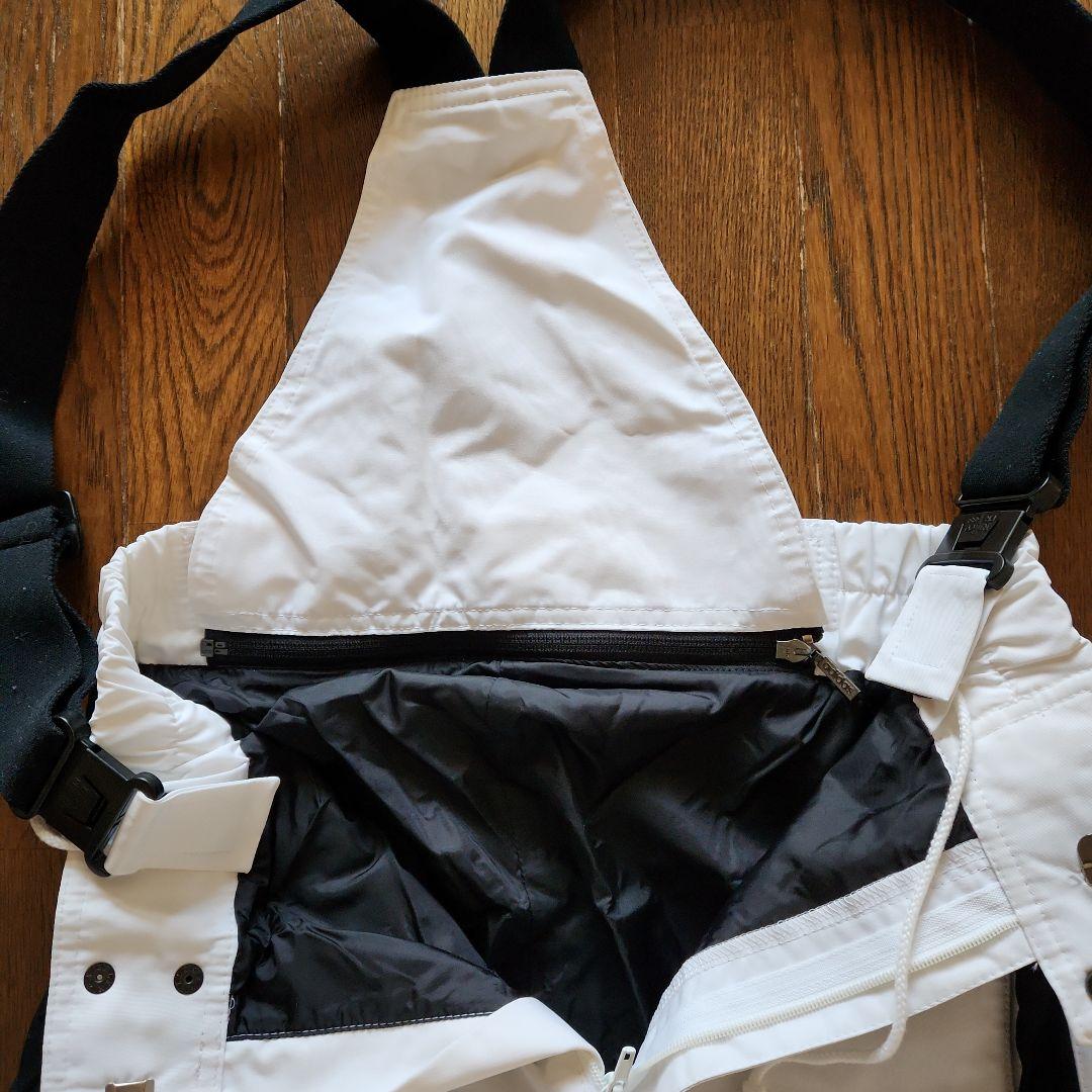 adidas　アディダス　スノーボード　スキーウェア　上下セット　S　白×黒×赤