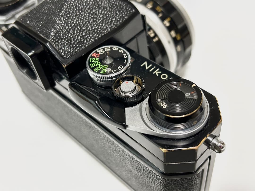 NIKON F アイレベル ブラック 後期 + H Auto 50mm F2