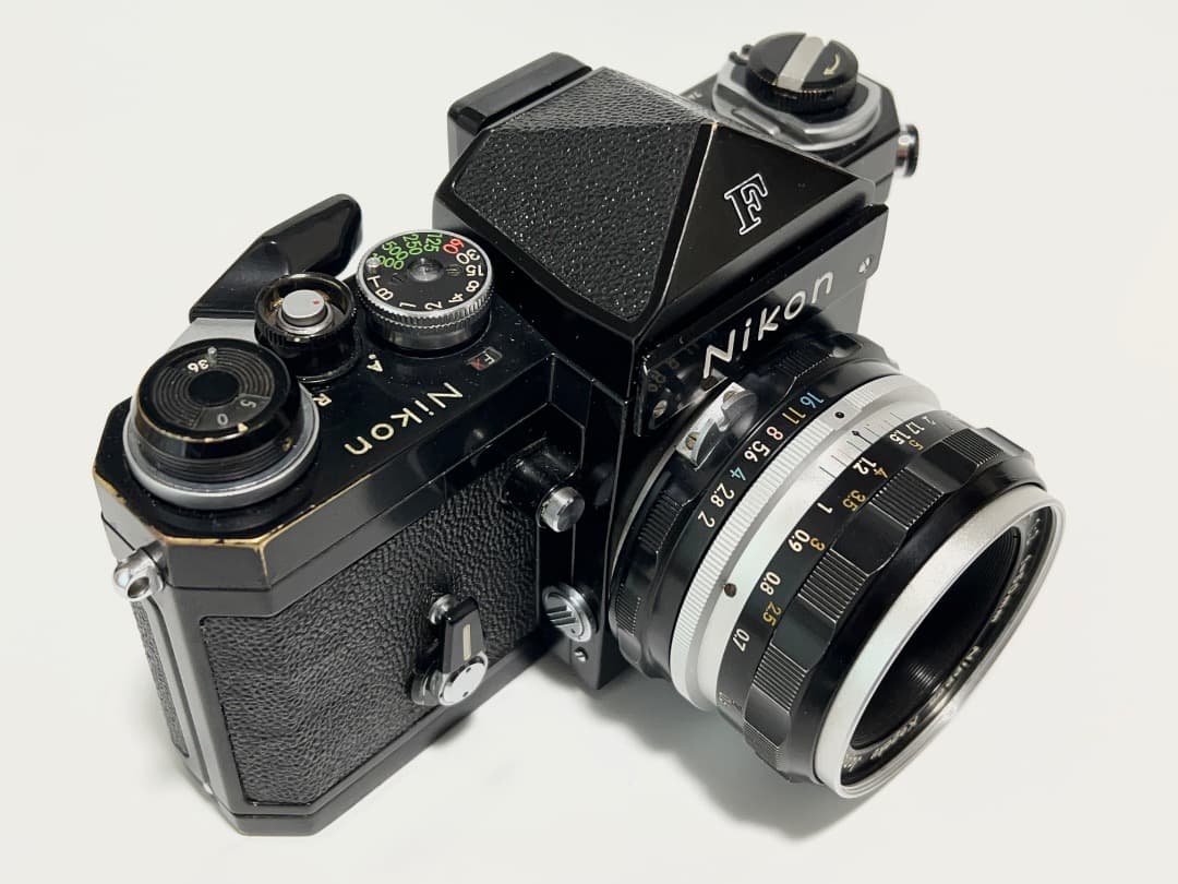 NIKON F アイレベル ブラック 後期 + H Auto 50mm F2