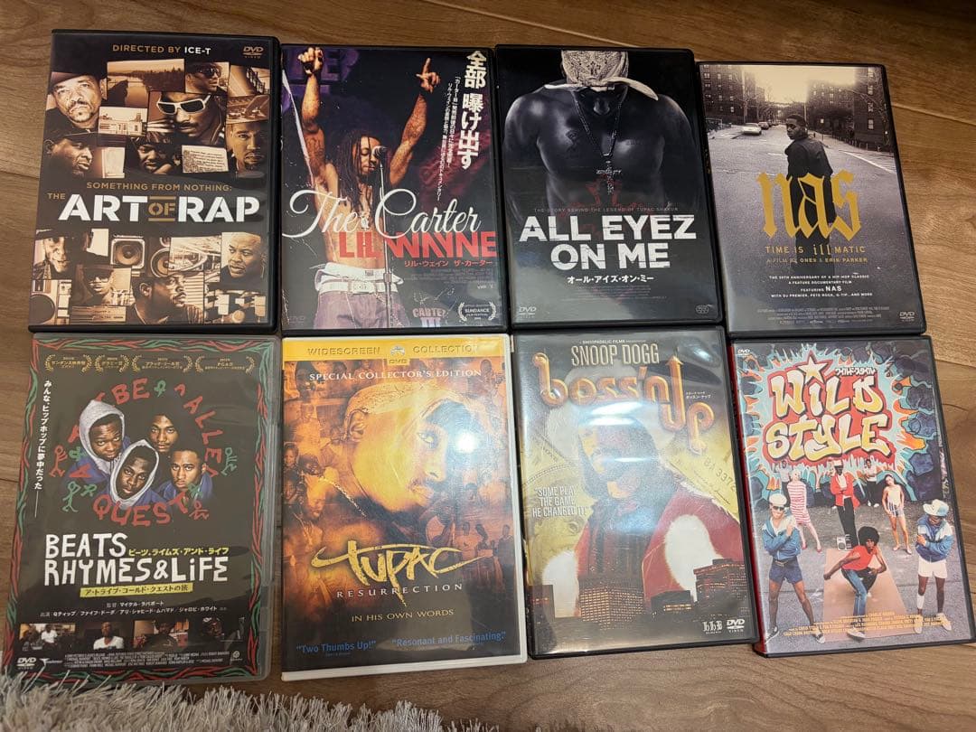 hiphop DVDまとめ売り