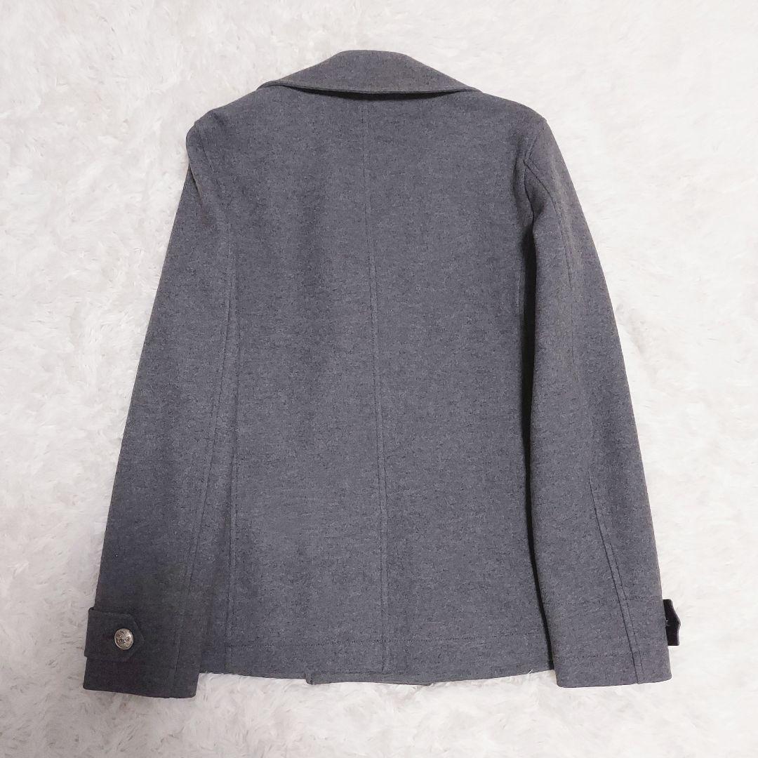 未使用級美品✨　ポールスミス　ダブル　ピーコート　L グレー　ウール