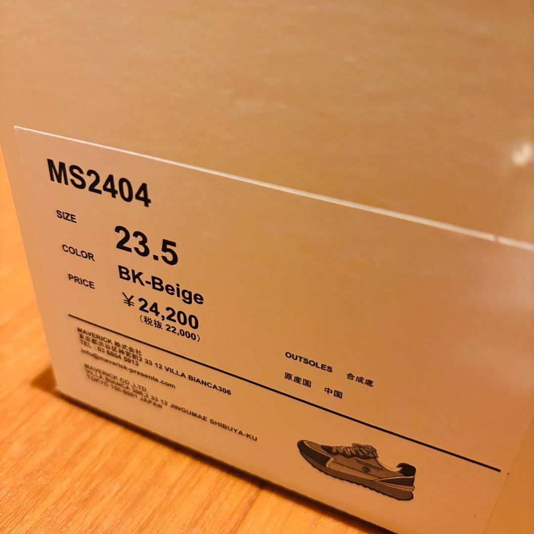 【美品】MAISON MAVERICK PRESENTS 厚底スニーカー　黒