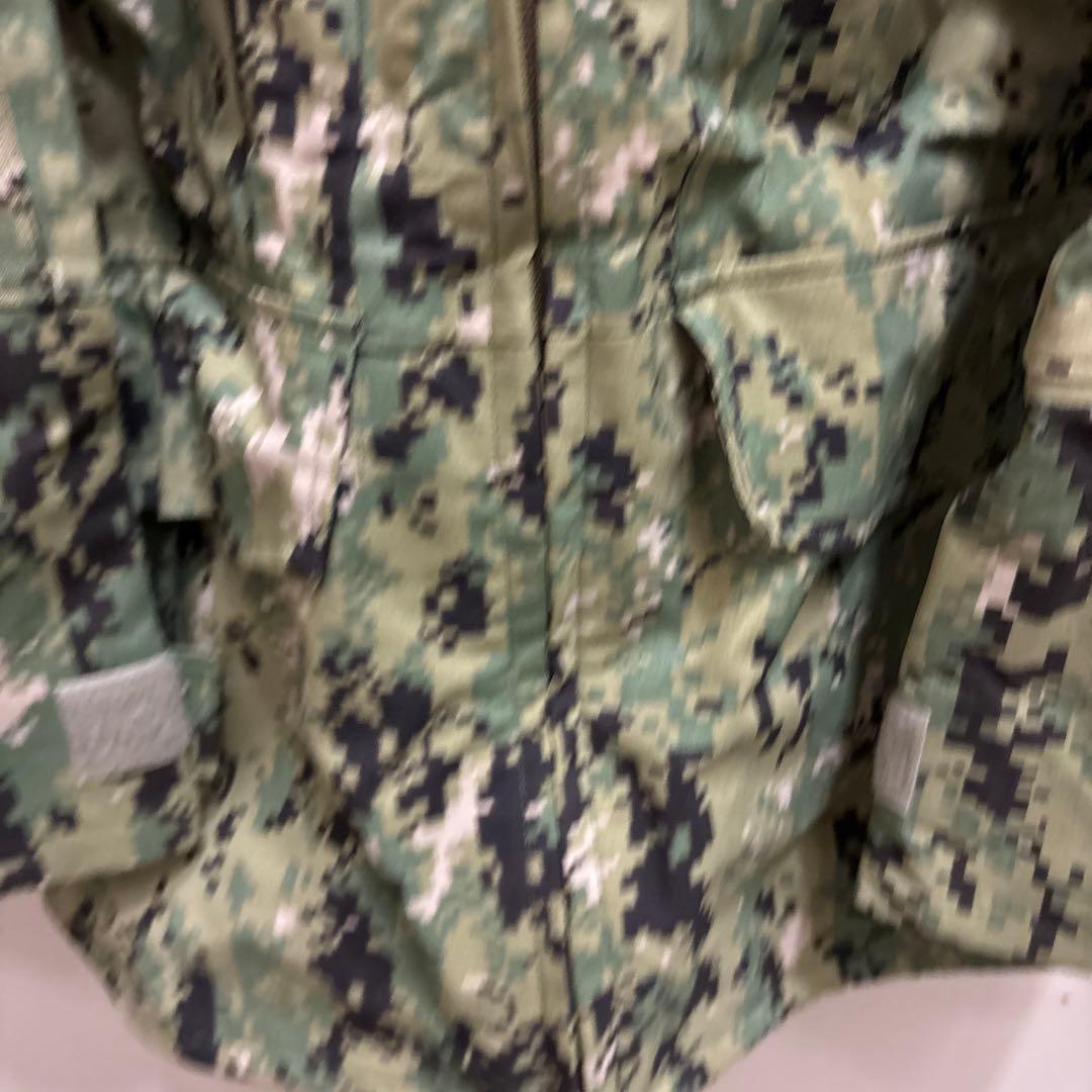 USN 米海軍 NWU パーカデジタルカモ 米軍放出品　ゴアテックス AOR M