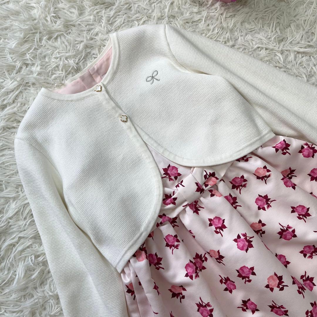 美品✨ケイトスペード　120 フォーマルセットアップ　ワンピース　ボレロ 入学式