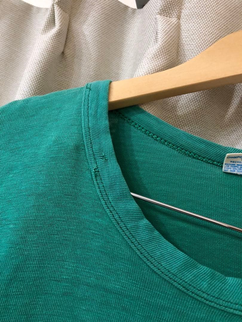 70's champion NOTRE DAME バータグ フットボールtシャツ