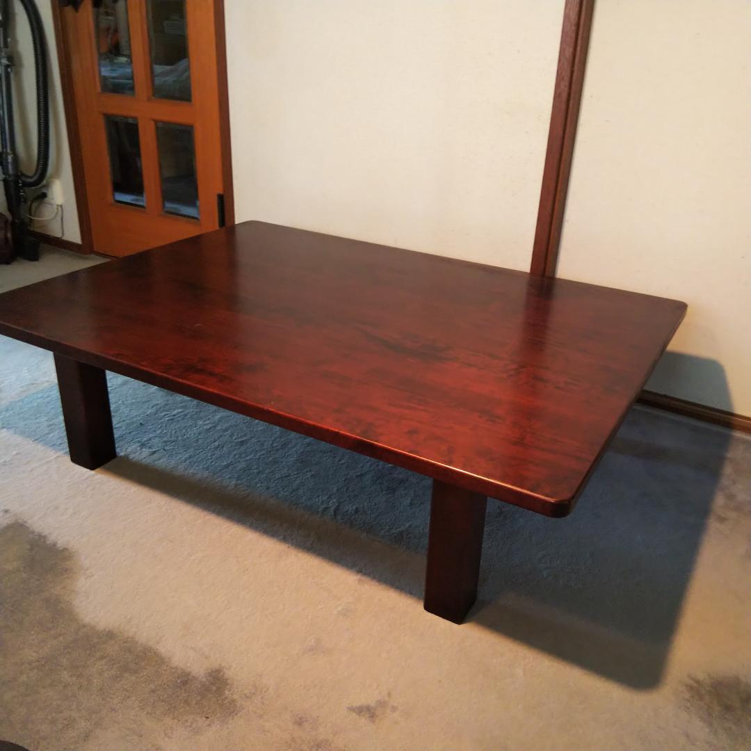 北海道民芸家具 座卓 センターテーブル リビングテーブル 美品