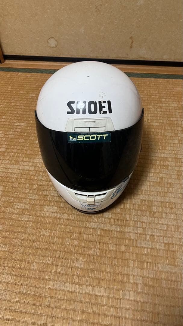 当時物　SHOEIヘルメット