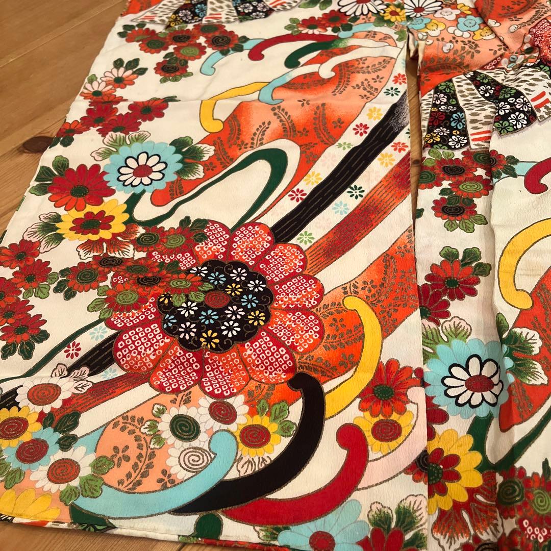 アンティーク　七五三　3歳　着物