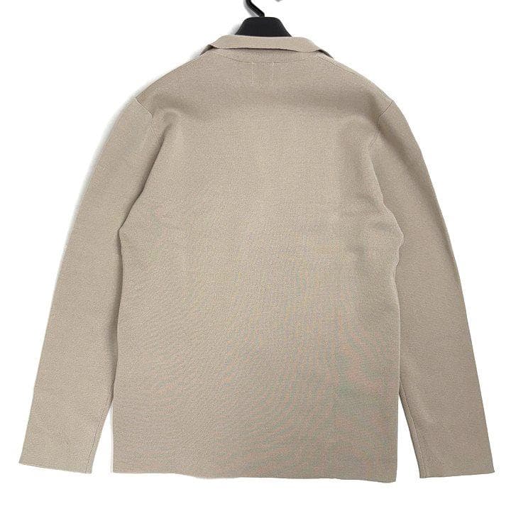 新品 J.PRESS Jプレス ミラノリブ ニット ジャケット ベージュ L