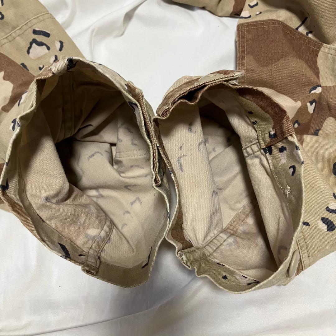 80's アメリカ軍　米軍　チョコチップカモ　6c ジャケット　希少サイズ　実物