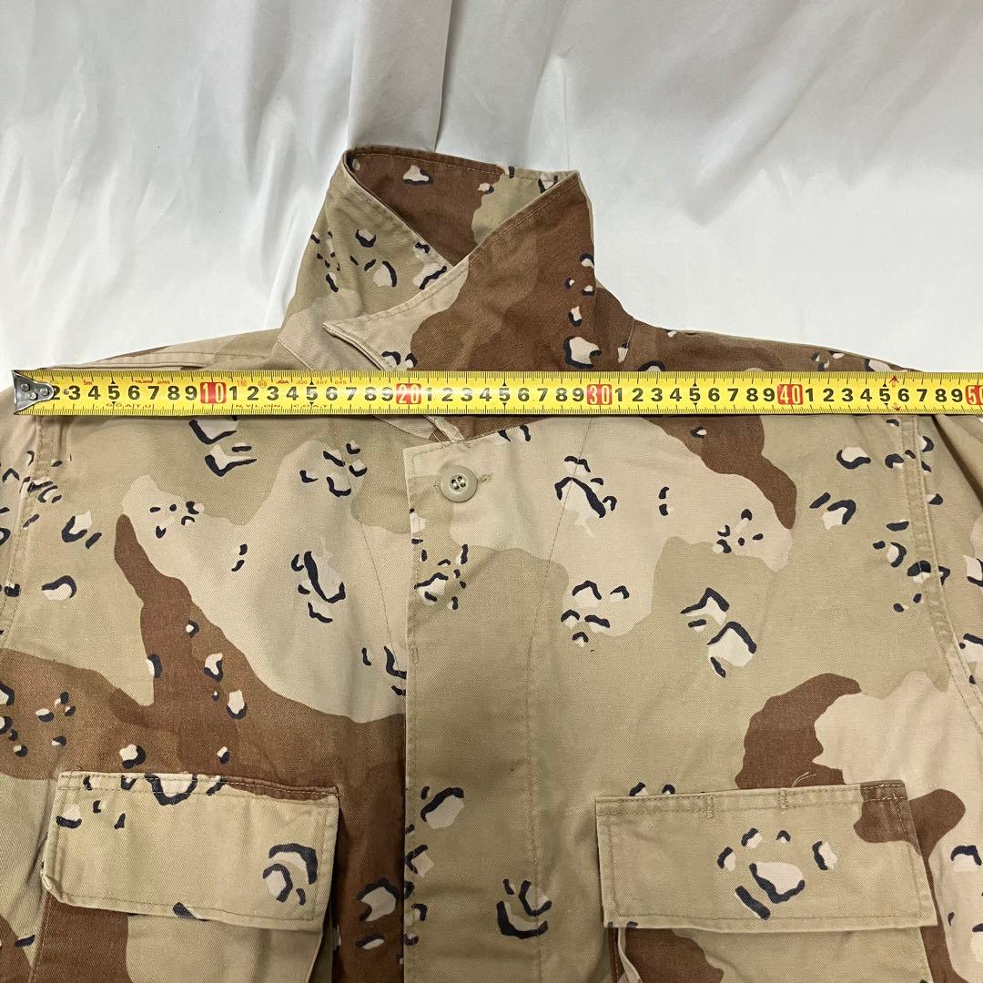 80's アメリカ軍　米軍　チョコチップカモ　6c ジャケット　希少サイズ　実物