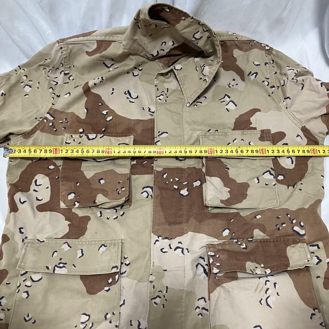 80's アメリカ軍　米軍　チョコチップカモ　6c ジャケット　希少サイズ　実物