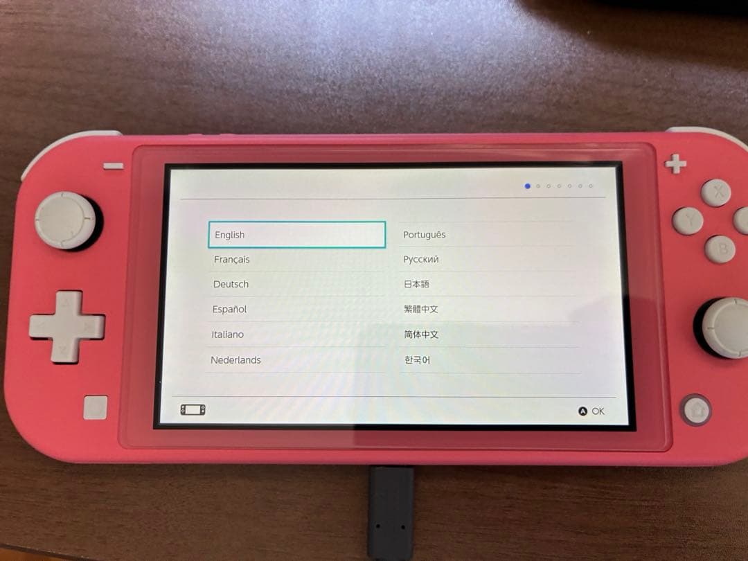 Switch Lite コーラル