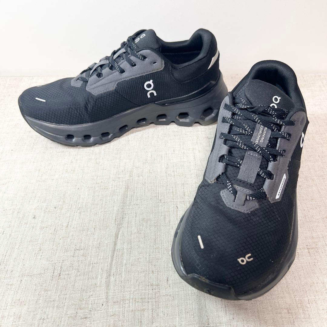 極美品★On オン Cloudrunner 2 Waterproof スニーカー
