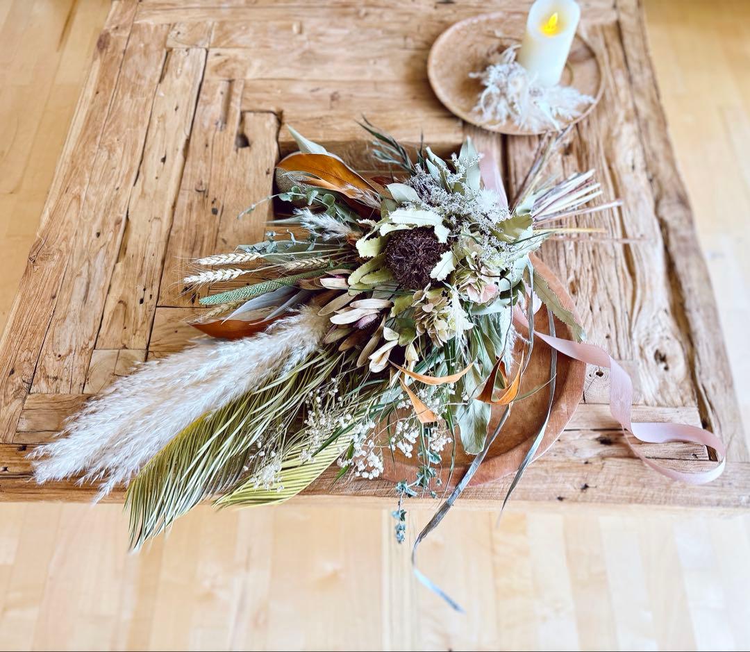 ＊　Très bon SALE中になります　＊ ドライフラワーのブーケ
