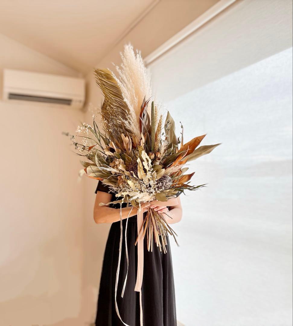 ＊　Très bon SALE中になります　＊ ドライフラワーのブーケ