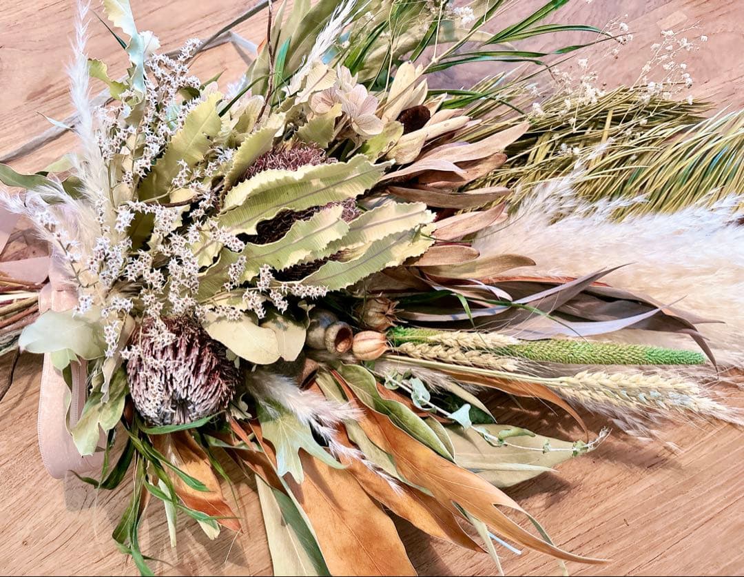 ＊　Très bon SALE中になります　＊ ドライフラワーのブーケ