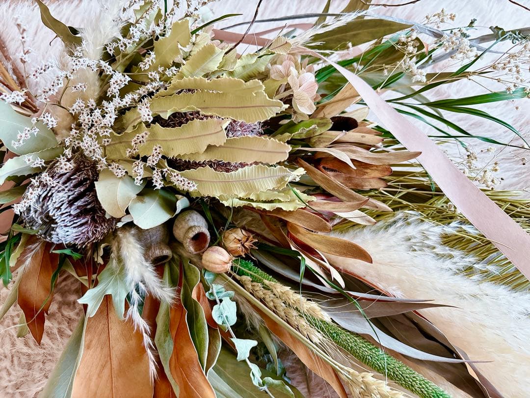 ＊　Très bon SALE中になります　＊ ドライフラワーのブーケ