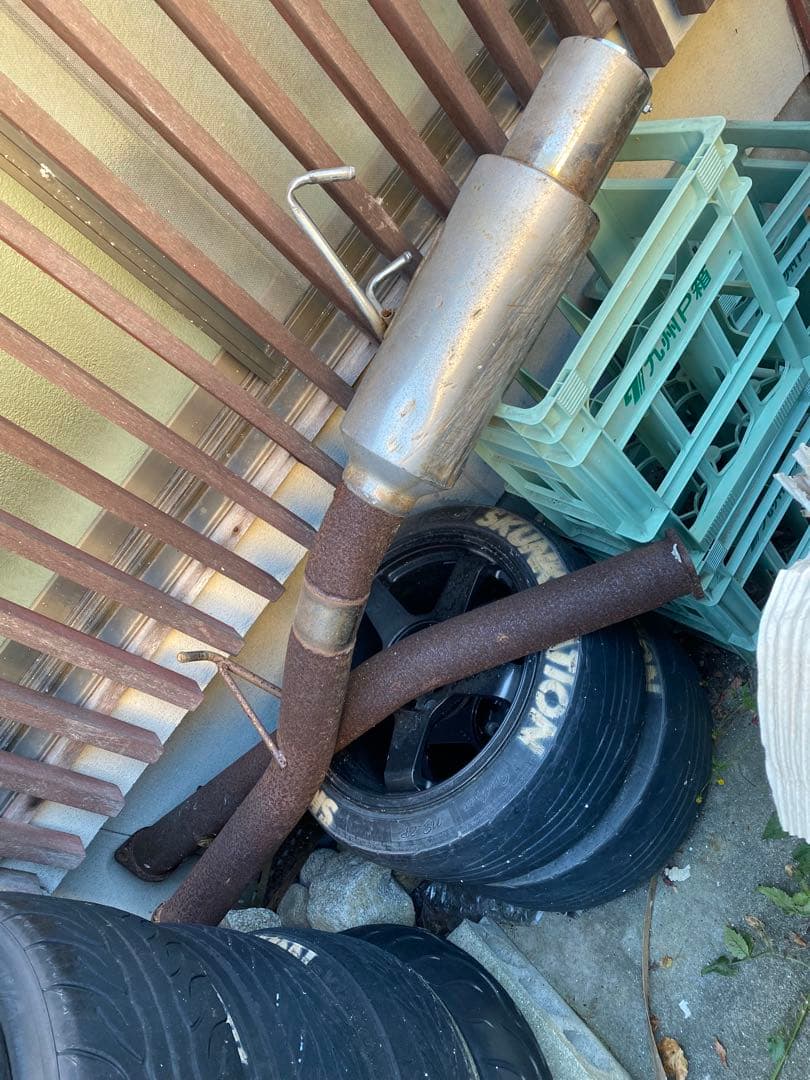 S13 シルビア　180SX マフラー　砲弾