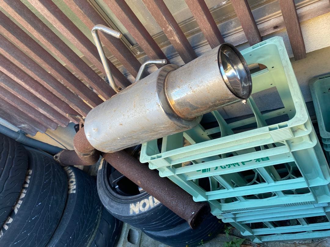 S13 シルビア　180SX マフラー　砲弾