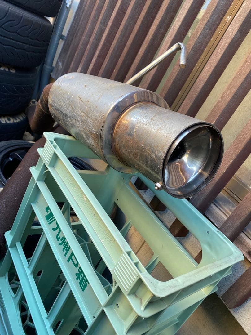 S13 シルビア　180SX マフラー　砲弾